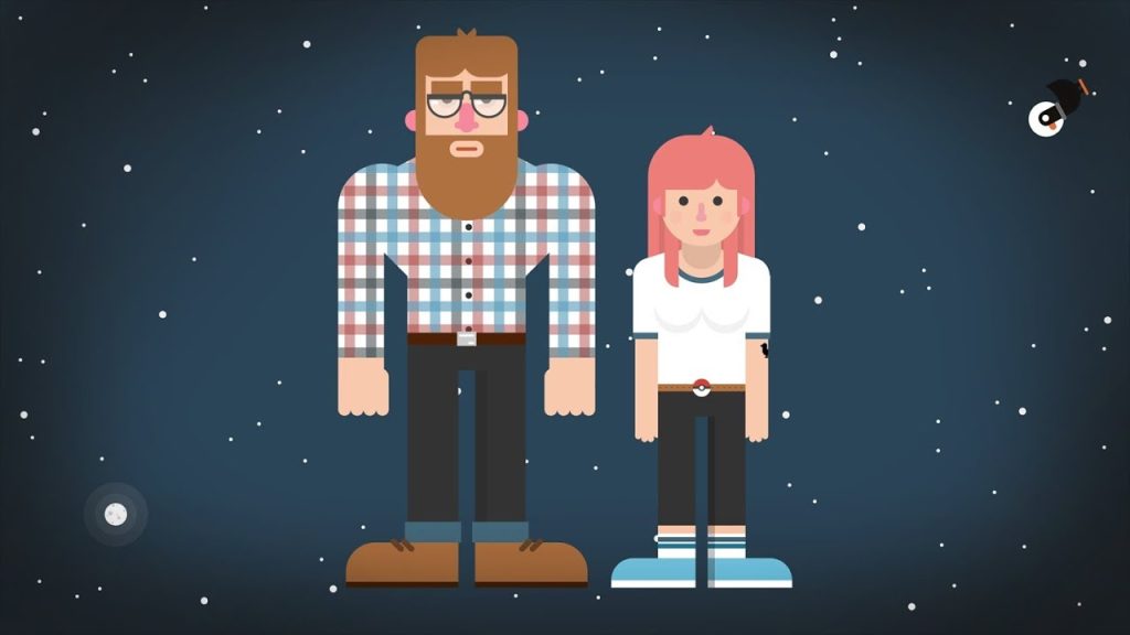 Kurzgesagt「あなたは孤独ですか？（宇宙の中で）」のサムネイル画像