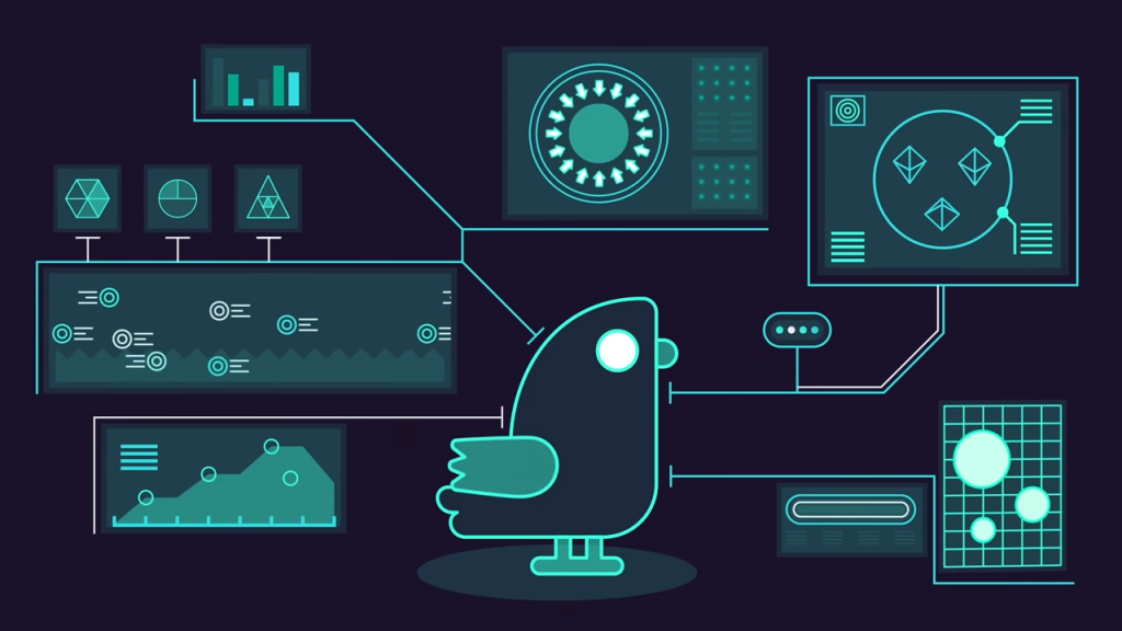 Kurzgesagt「"物"とは何か?」動画の一場面