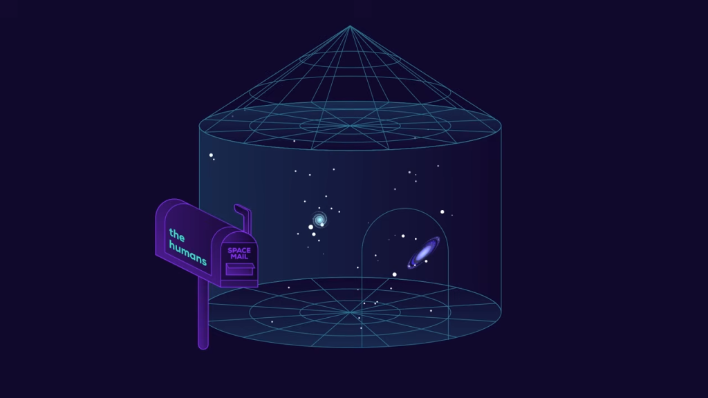 Kurzgesagt「どこまで行ける？人間の限界（旧バージョン）」動画の一場面