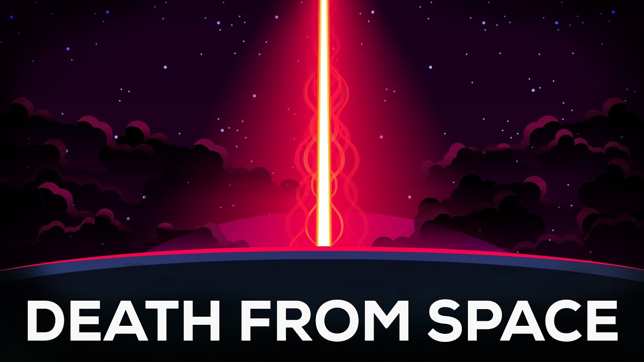 Kurzgesagt「宇宙からの死撃 — ガンマ線バーストの解説」のサムネイル画像