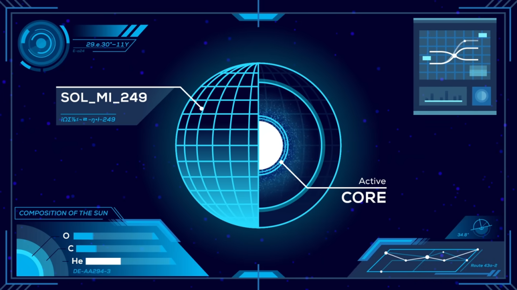 Kurzgesagt「永遠の闇の前にある最後の光 – 白色矮星と黒色矮星」動画の一場面