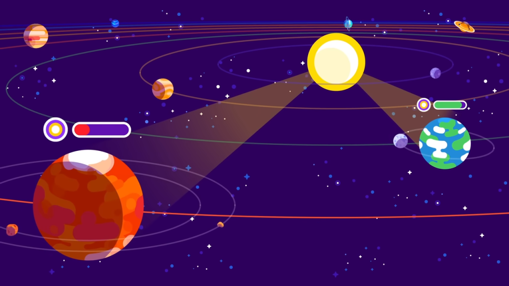 Kurzgesagt「火星基地の建設は恐ろしい-さあ建設しよう!」動画の一場面