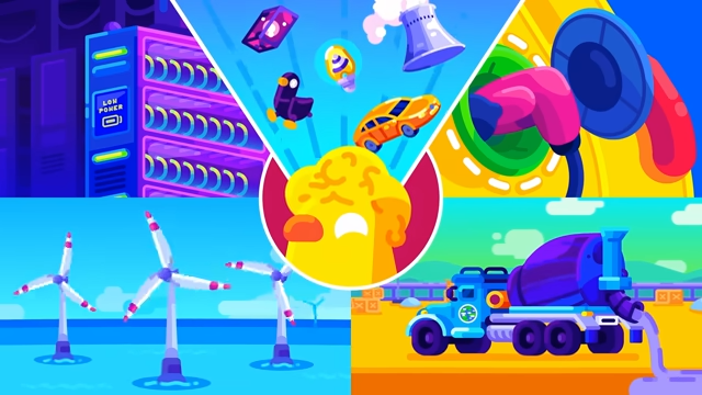 Kurzgesagt「気候変動を止めるのはもう遅い?…いや、実は複雑なんだ」動画の一場面
