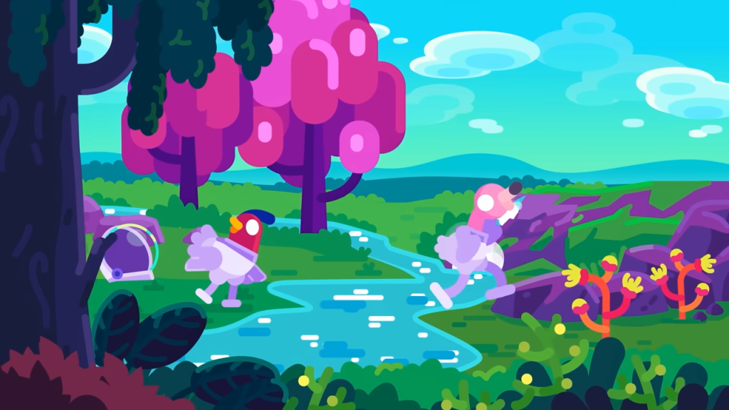Kurzgesagt「火星を地球化する方法 – レーザーを使用」動画の一場面