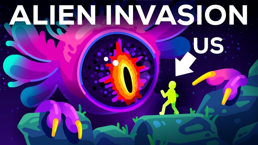 Kurzgesagt「宇宙人は既に私たちに向かっているかもしれない」のサムネイル画像