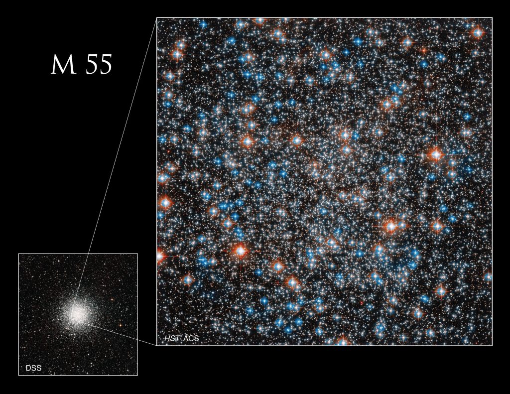 NASA「メシエ55」の解説画像