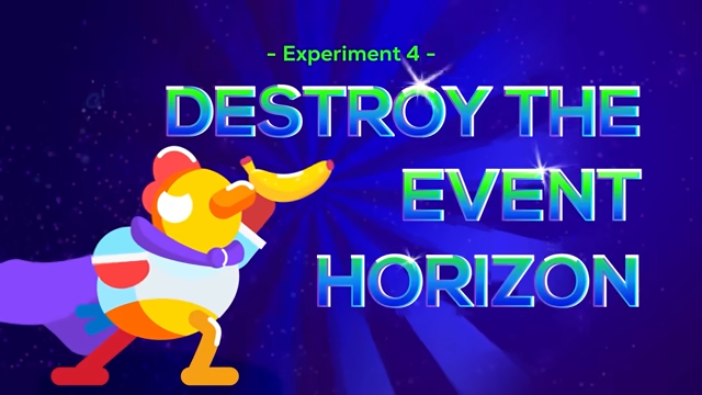 Kurzgesagt「もしブラックホールを破壊したら何が起きるか?」動画の一場面