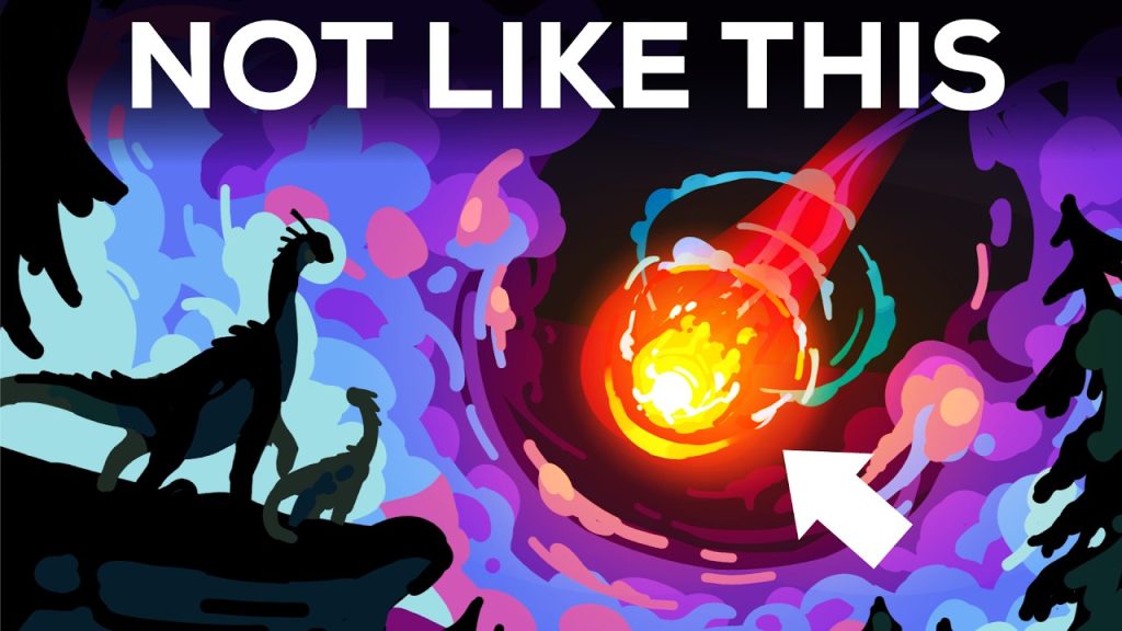 Kurzgesagt「恐竜は実際にどのように死んだのか」のサムネイル画像